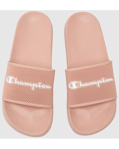 Champion Daytona Sandals In - Pink