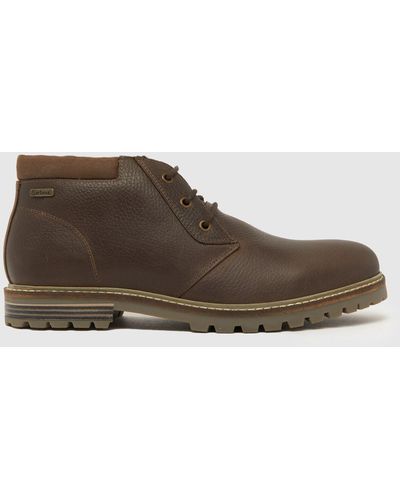 Barbour Boulder Boots In - Brown