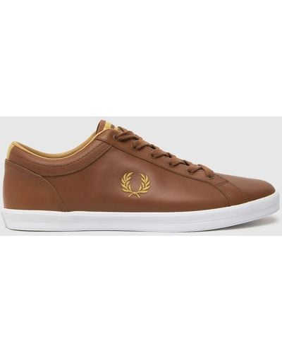 Fred Perry Baseline Trainers In - Multicolour
