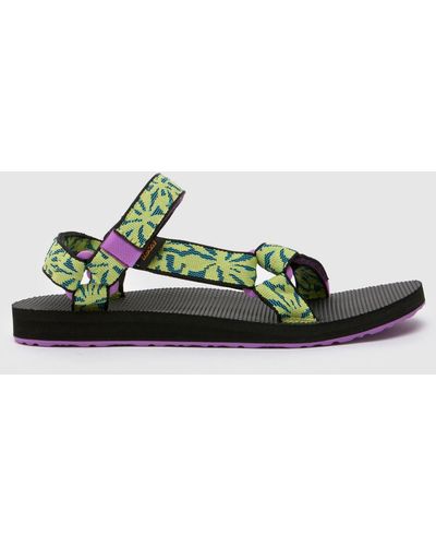 Teva Original Universal Sandals In - Green