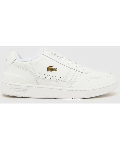 Lacoste T-clip Trainers In - White
