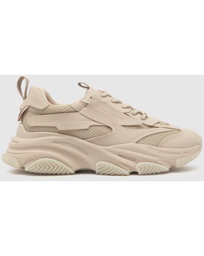 Steve Madden Possess Trainers In - Natural