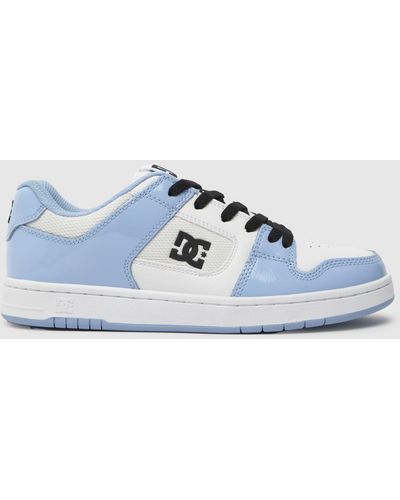 Dc Manteca 4 Trainers In White & Blue
