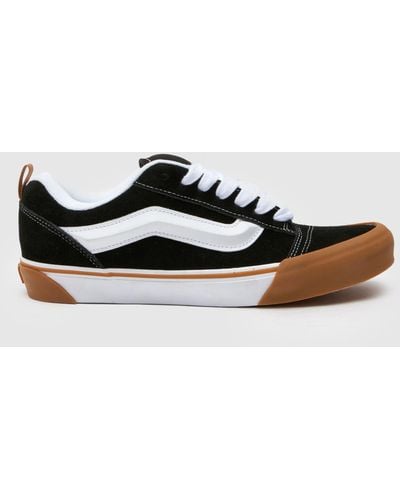 Vans Knu Skool Trainers In - Black