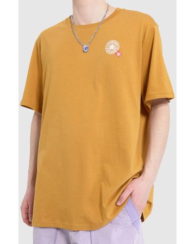Converse Future Utility T-shirt In - Yellow