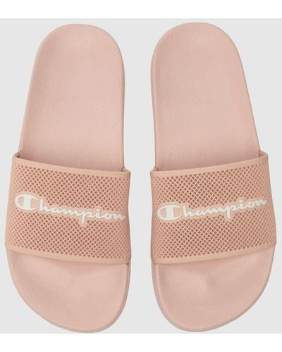 Champion Daytona Sandals In - Pink