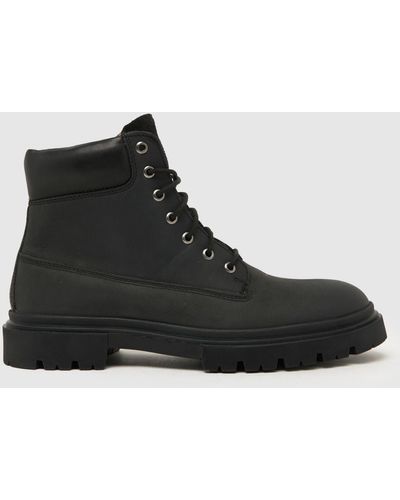 Schuh Darren Chunky Boots In - Black