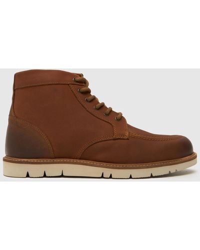 Schuh Daxton Moccasin Boots In - Brown