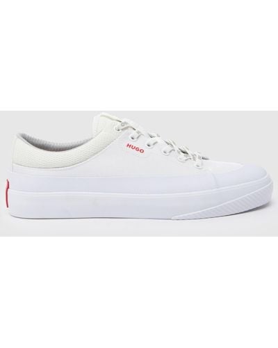 HUGO Dyer Tennis Trainers In - White