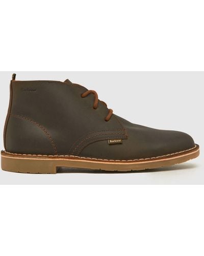 Barbour Siton Boots In - Brown