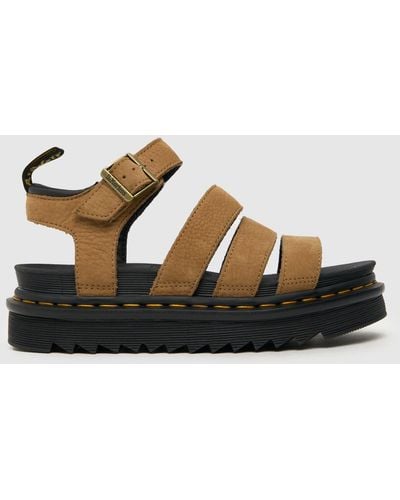 Dr. Martens Blaire Sandals In - Brown