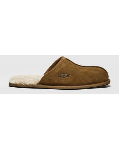 UGG Scuff Slippers In - Brown