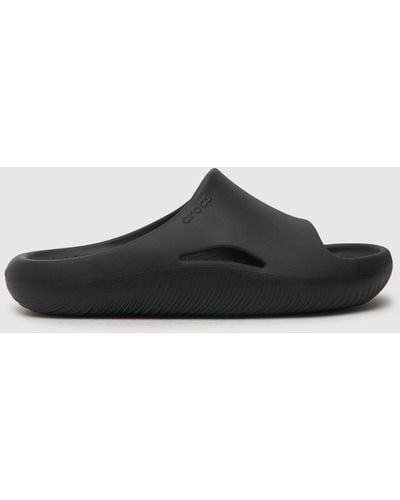 Crocs™ Mellow Slide Sandals In - Black