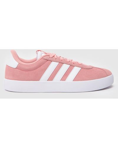 adidas Vl Court 3.0 Trainers In - Pink