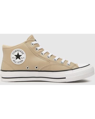 Converse All Star Malden Trainers In - Natural