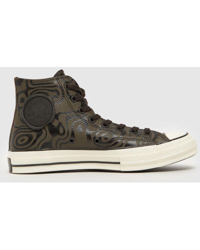 Converse Chuck 70 Wonka Trainers In - Brown