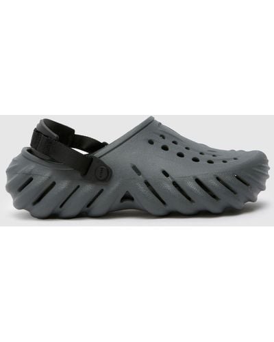 Crocs™ Echo Clog Sandals In - Black