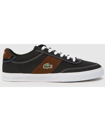 Lacoste Court-master Pro Trainers In - Black