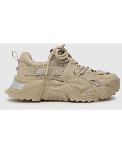 Steve Madden Kingdom Trainers In - Natural