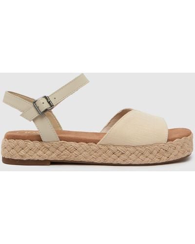 TOMS Abby Sandals In - White
