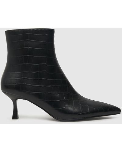 Schuh Women's Beverly Croc Boots - Black