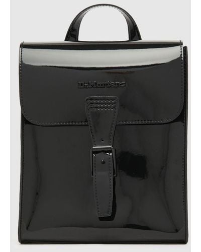 Dr. Martens Dr. Martens Patent Leather Mini Backpack - Black