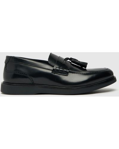 H by Hudson Alvin Loafer Shoes In - Black