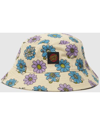 Santa Cruz Wildflower Bucket Hat - Blue