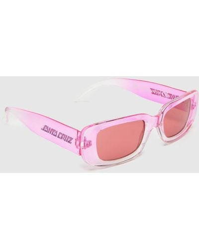 Santa Cruz Paradise Strip Sunglasses - Pink