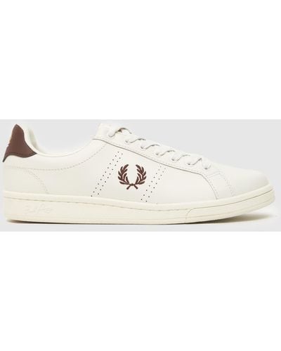 Fred Perry B721 Trainers In - White