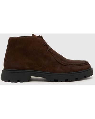 Schuh Digby Mocassin Boots In - Brown
