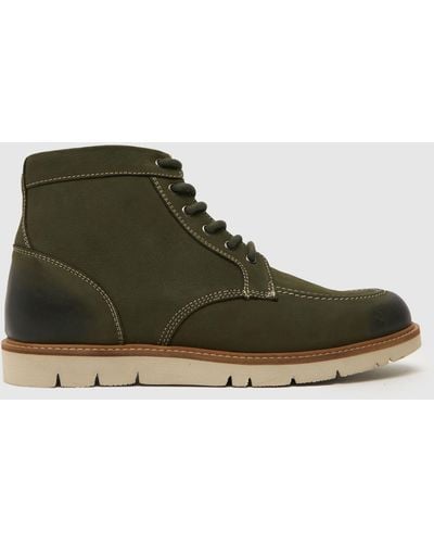 Schuh Daxton Moccasin Boots In - Green