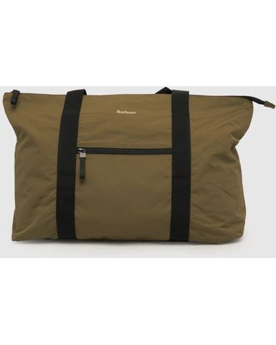 Barbour Arwin Travel Holdall - Green