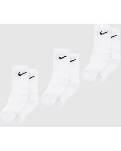 Nike Crew Sock 3 Pack - White