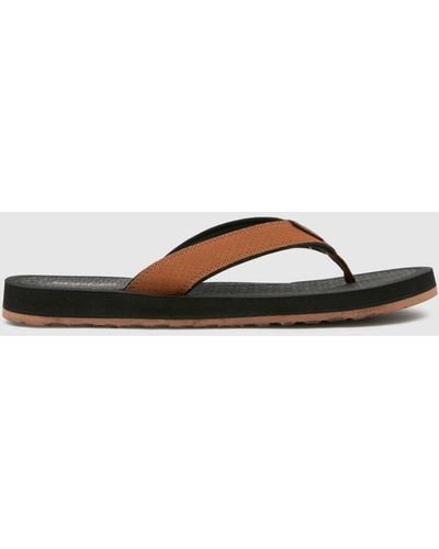 Skechers Copano Flip Sandals In - Brown