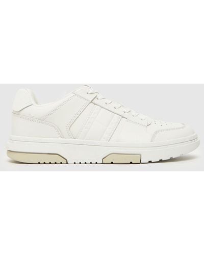 Tommy Hilfiger The Brooklyn Leather Trainers In - White
