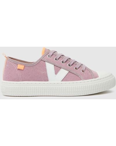 Victoria 1916 Re-edit Lona Trainers In - Pink