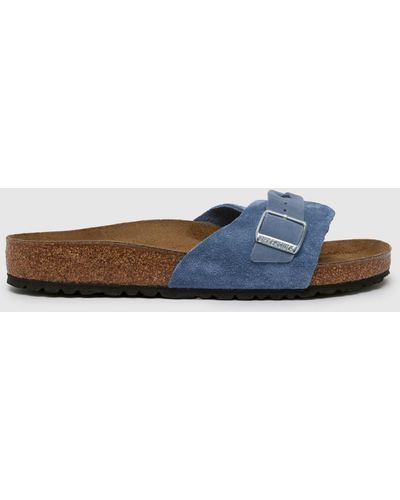 Birkenstock Oita Braided Sandals In - Blue