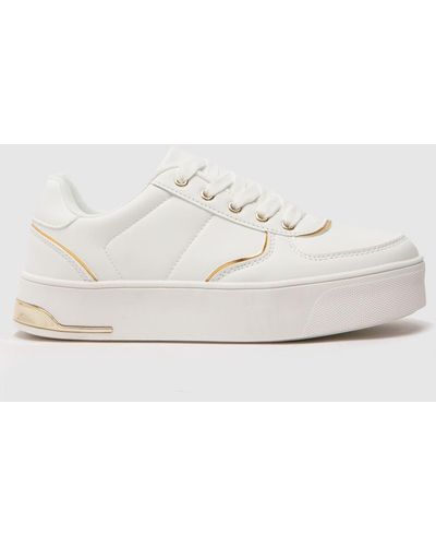 Schuh Marie Hardware Trainers In - White