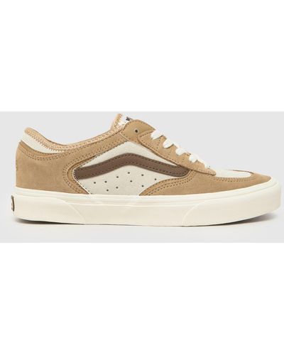 Vans Rowley Classic Trainers In - Natural