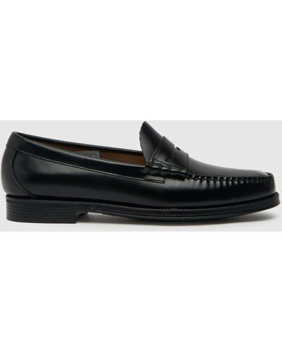 G.H. Bass & Co. G.h. Bass Easy Weejuns Larson Loafer Shoes In - Black