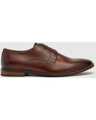Schuh Reese Formal Derby Shoes In - Brown
