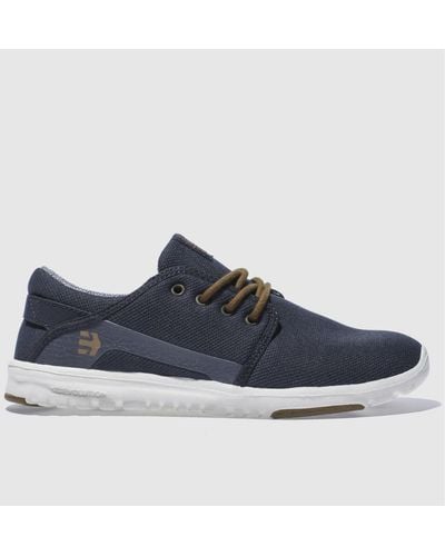 Etnies Scout Trainers In - Blue