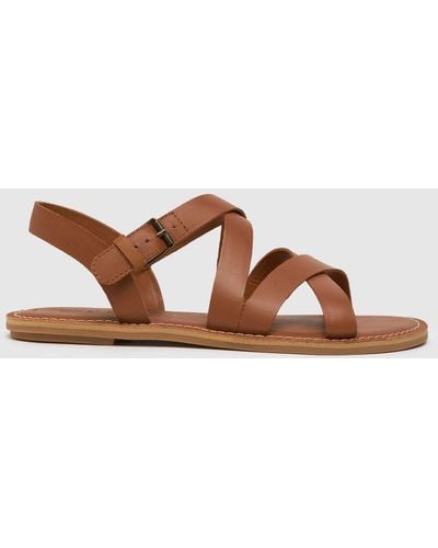 TOMS Sicily Sandals In - Brown