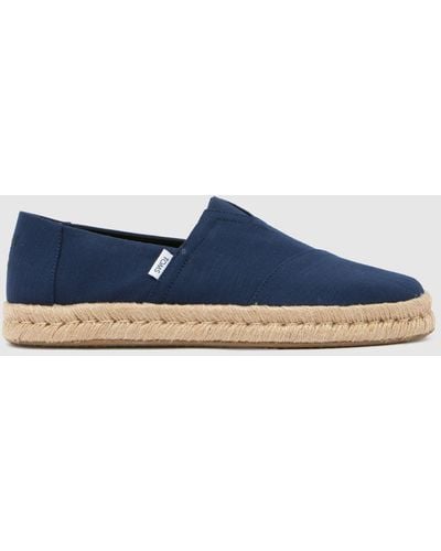 TOMS Alpargata Rope 2.0 Shoes In - Blue