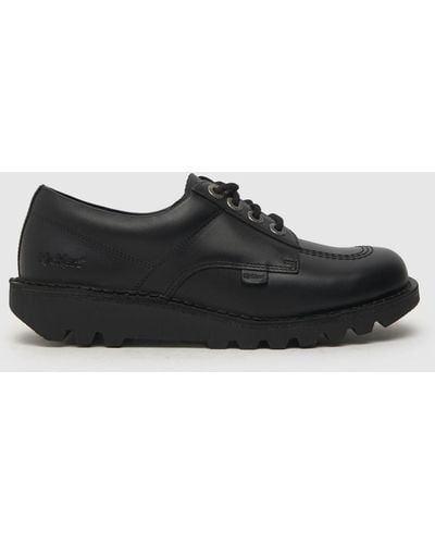 Kickers Kick Low Mono Shoes In - Black