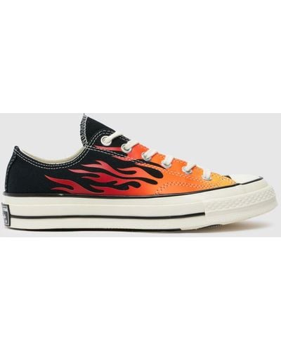 Converse Chuck 70 Ox Flames Trainers In - Blue