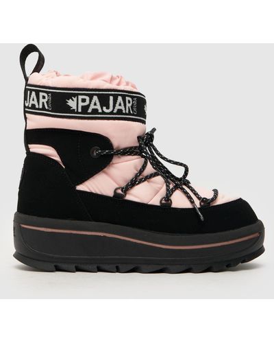 Pajar Galaxy Ankle Snow Boots In - Black