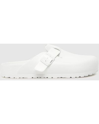 Birkenstock Boston Eva Clog Sandals In - White