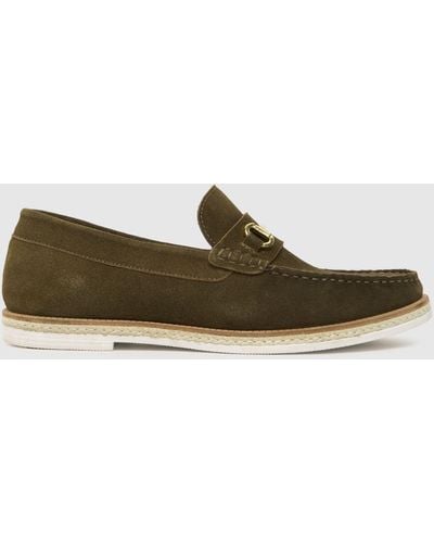 Schuh Radcliff Espadrille Loafer Shoes In - Green